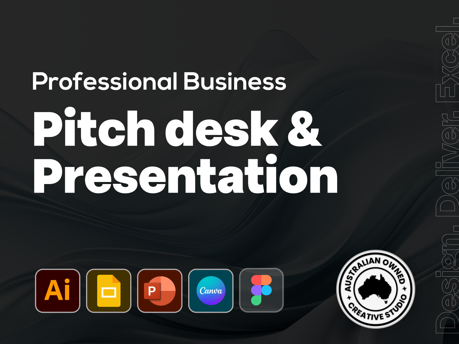 Example of Business Presentation Pitch Deck Design