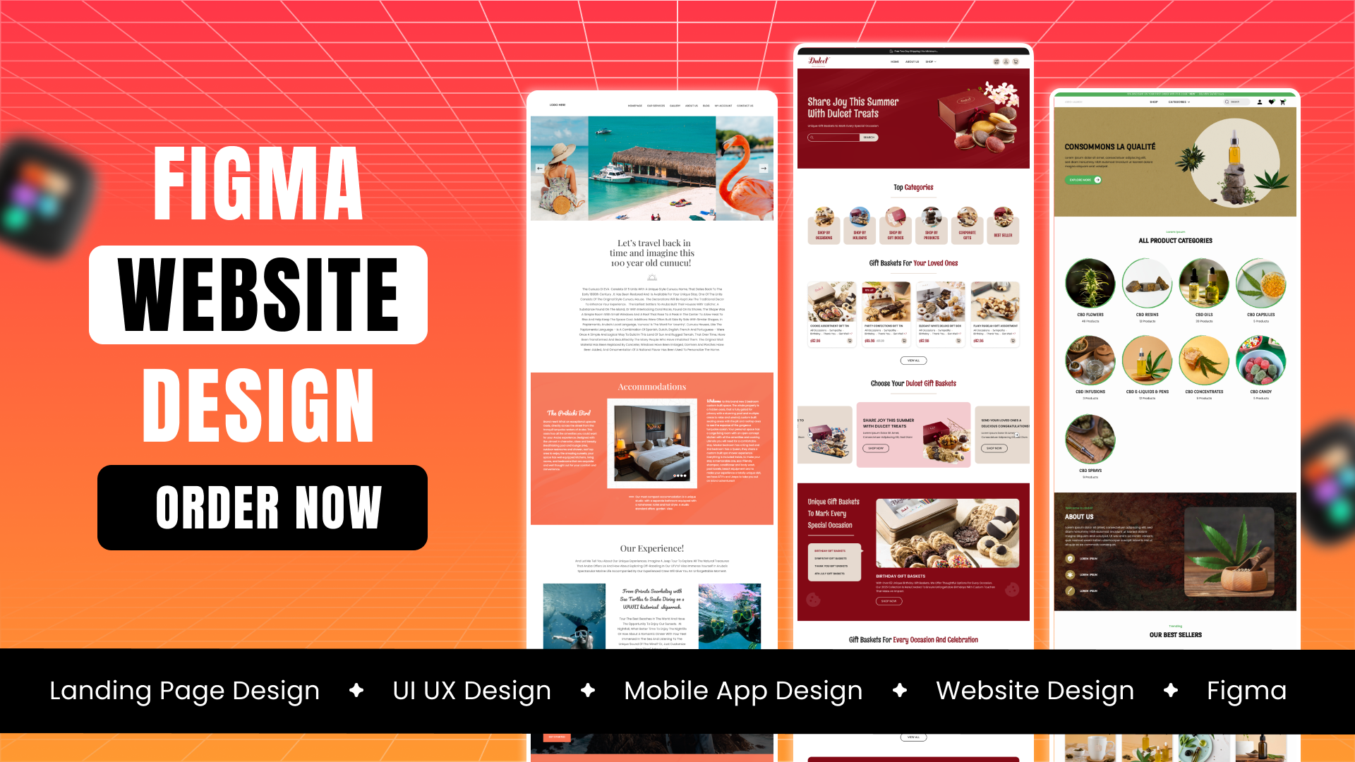 Example of Website Design / Redesign (Upto 4 Pages)