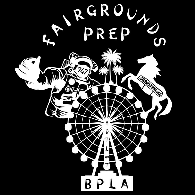 BPLA Fairgrounds Prep Apparel Design 2023 design apparel branding design graphic design illustration logo modern design new design vector