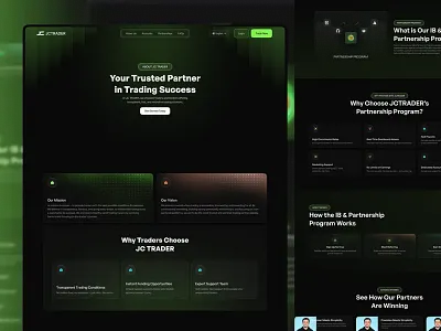 Prop Trading Landing Page crypto landing page crypto trading cryptocurrency design product prop firm prop trading prop trading landing page trading landing page trading ui web web3