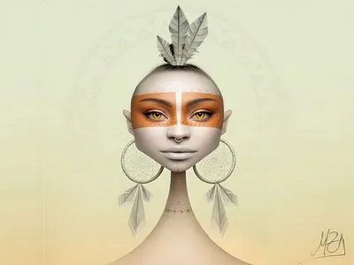 Soul Retrieval ceremony ai animation graphic design illustration