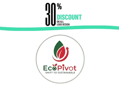EcoPivot - Professional & Sustainable Brand Logo Design 3d branding business logo creative design eco friendly ecopivot graphic design green energy logo logo logo design logo for sale marketing minimalist logo professional branding professional logo startup branding sustainable brand