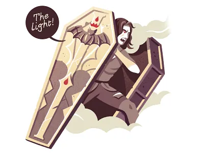 Vamp! character design illustration vampire