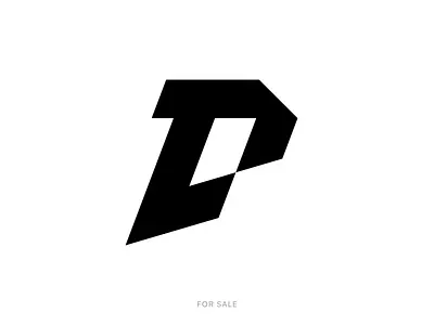 D Lettermark Monogram Logo Modern Sharp d futuristic logo innovative logo letter lettermark logo logo design logo for sale minimal logo modern logo monogram sharp logo unique logo