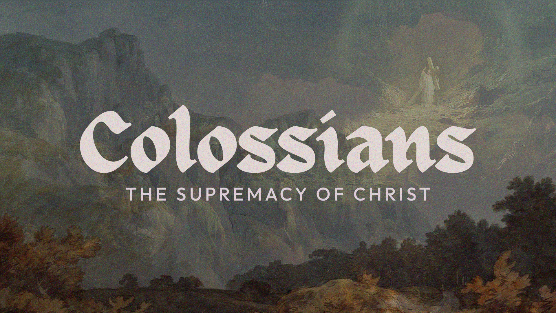 Colossians Sermon Series