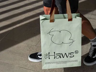 Branding for The Haws apparel branding design download hoodie identity lifestyle logo mockup mockups outdoor premium psd shopping bag t shirt template typography