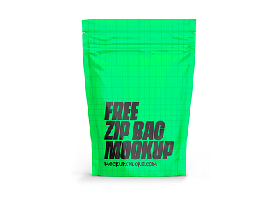 Free Zip Bag Mockup (PSD) bag branding free free mockup freebie graphic design mockup mockups photoshop product product design psd zip zip bag ziplock