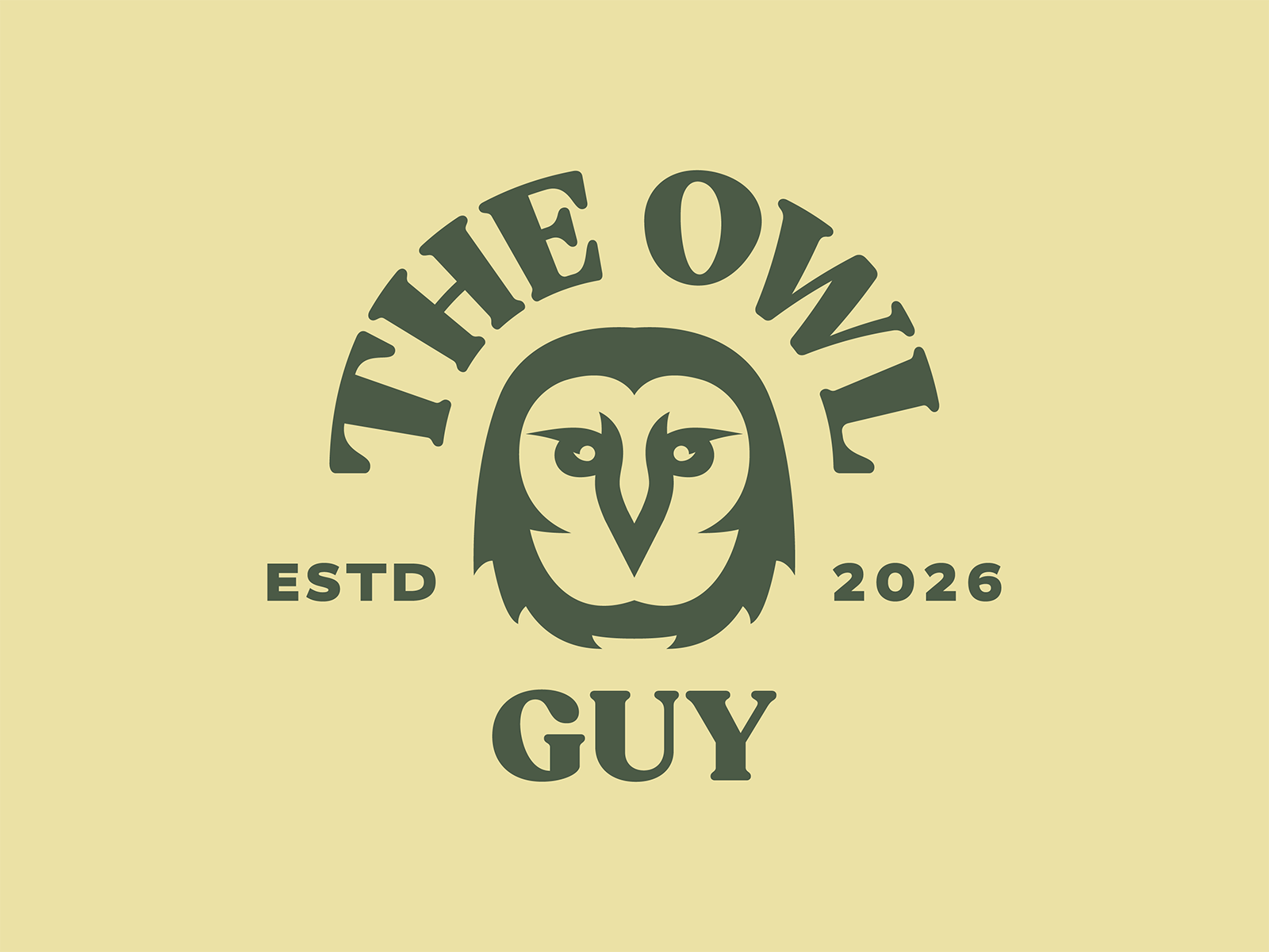 The Owl Guy - Logo B