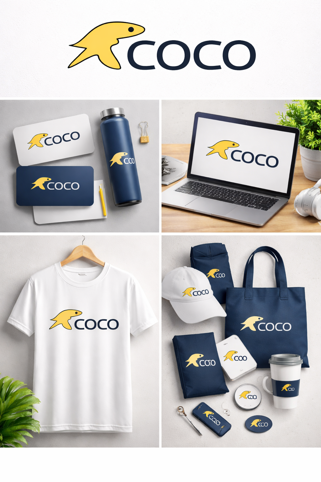 Example of Eco Friendly Logo Brand Identity Design