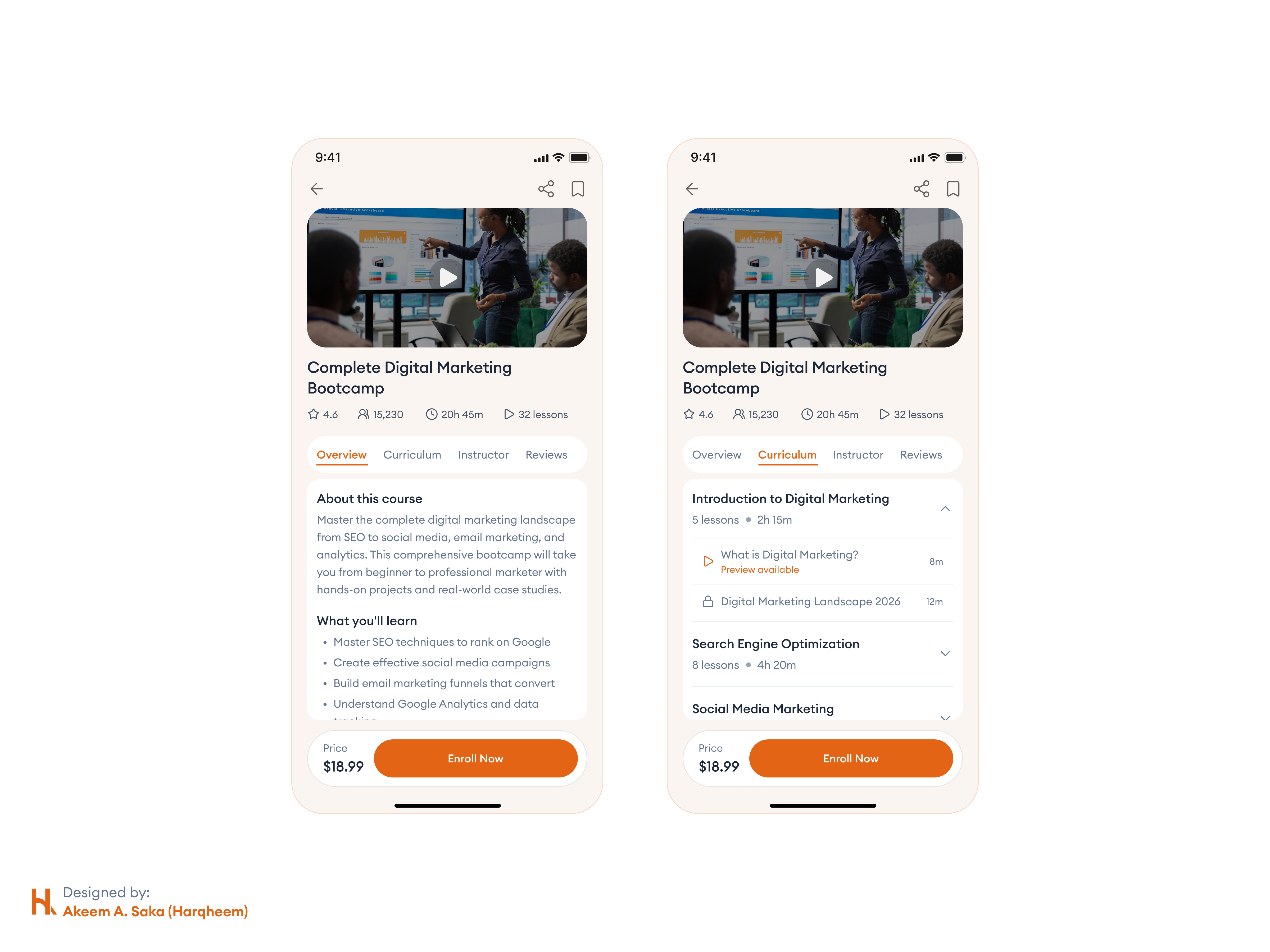 Example of High Quality Mobile App Design