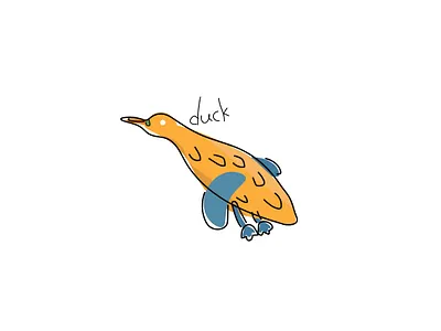 duck children illustration childrens art duck ducks graphic design illustration pattern