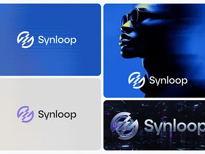 Synloop Logo & Brand Identity 3d 3dlogo aibranding animation brandidentity branding design futuristic graphic design graphicdesign illustration logo logodesign minimal modern techlogo ui ux vector visualidentity