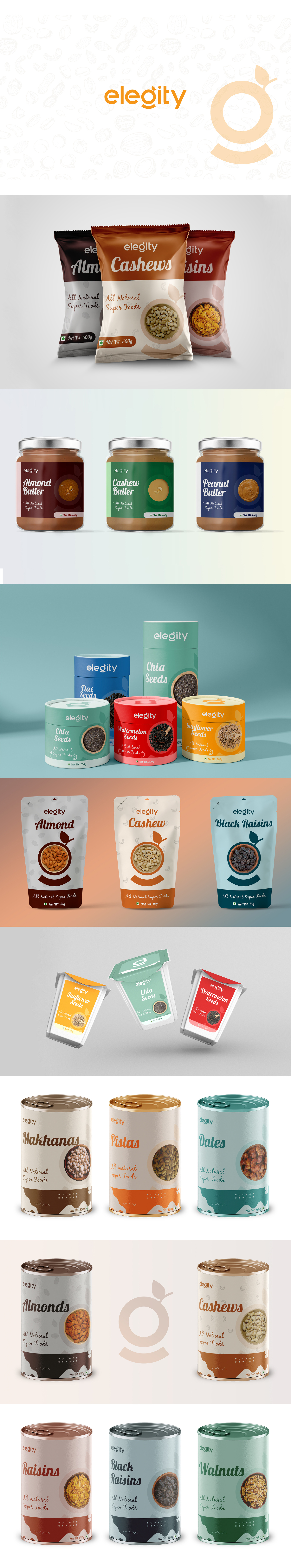 Elegity - Logo Design with Branding & Packaging branding graphic design logo