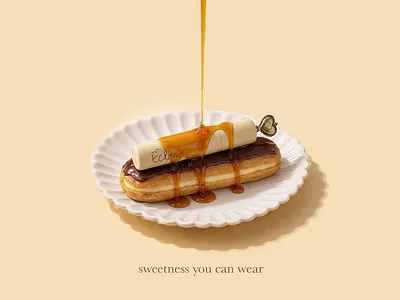 Éclair – Taste the beauty branding graphic design