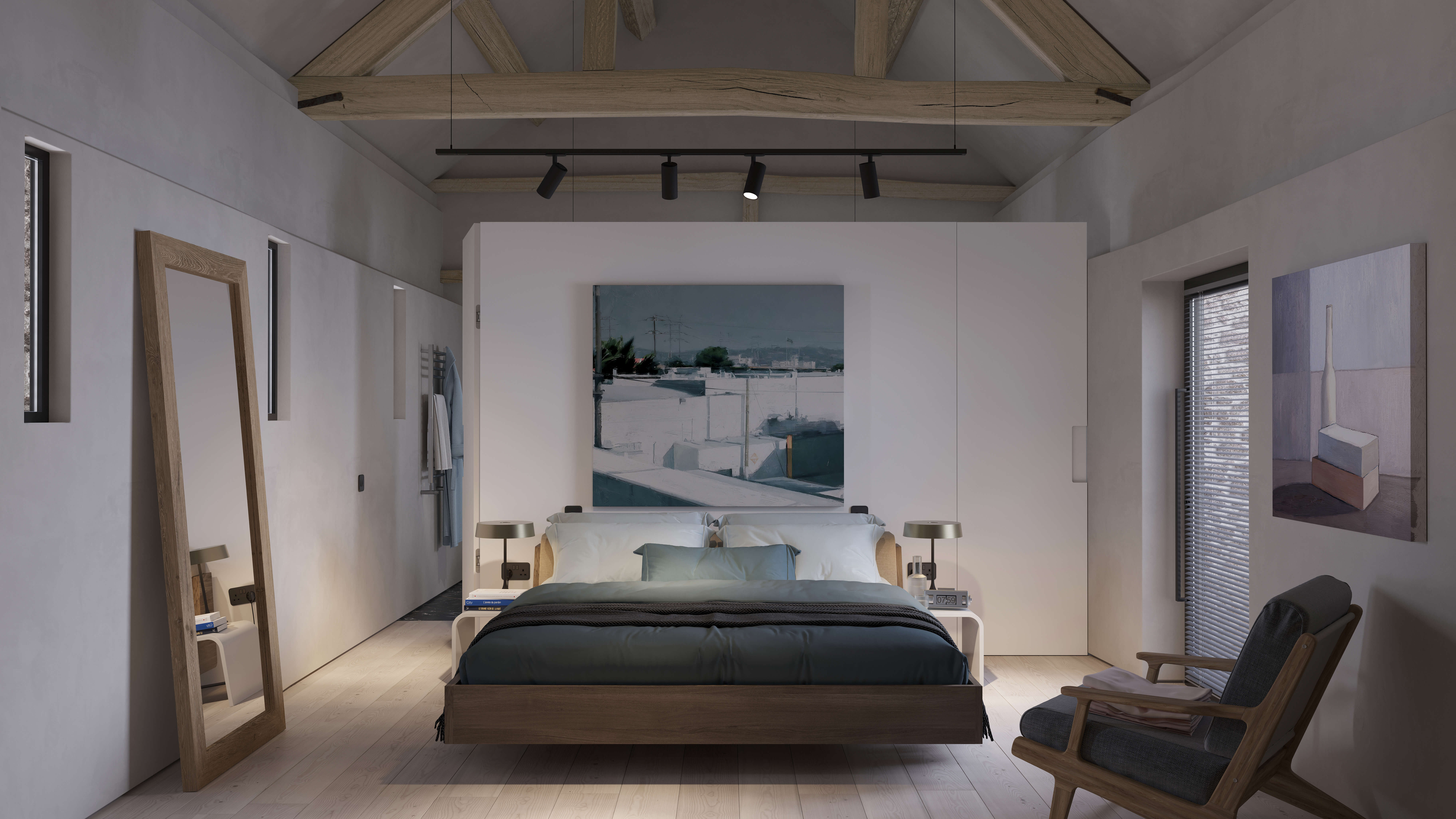 Renders of barns renovation | UK 3d interior photorealistic render visualization