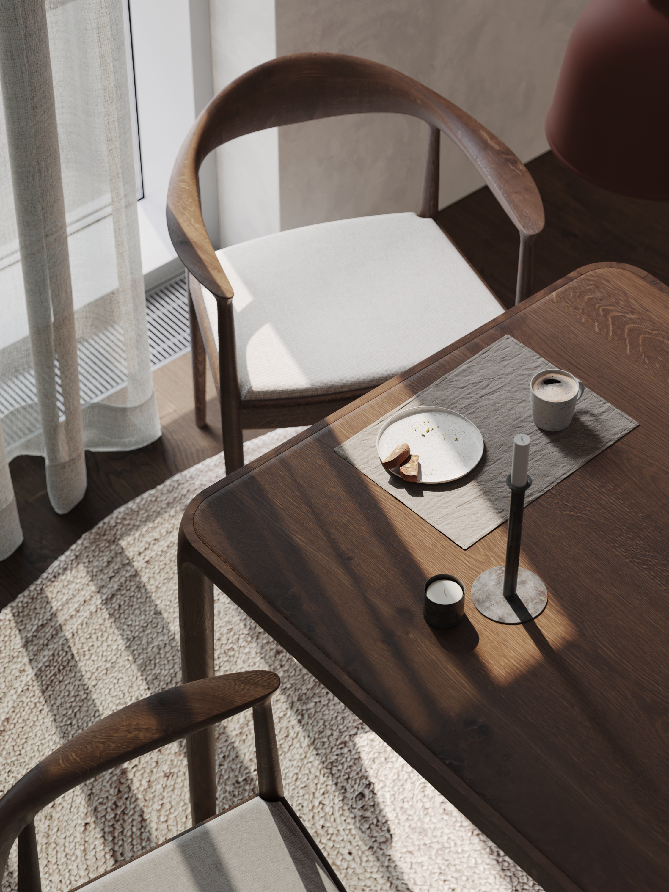 Interior renders of the private villa | Switzerland 3d interior photorealistic render visualization