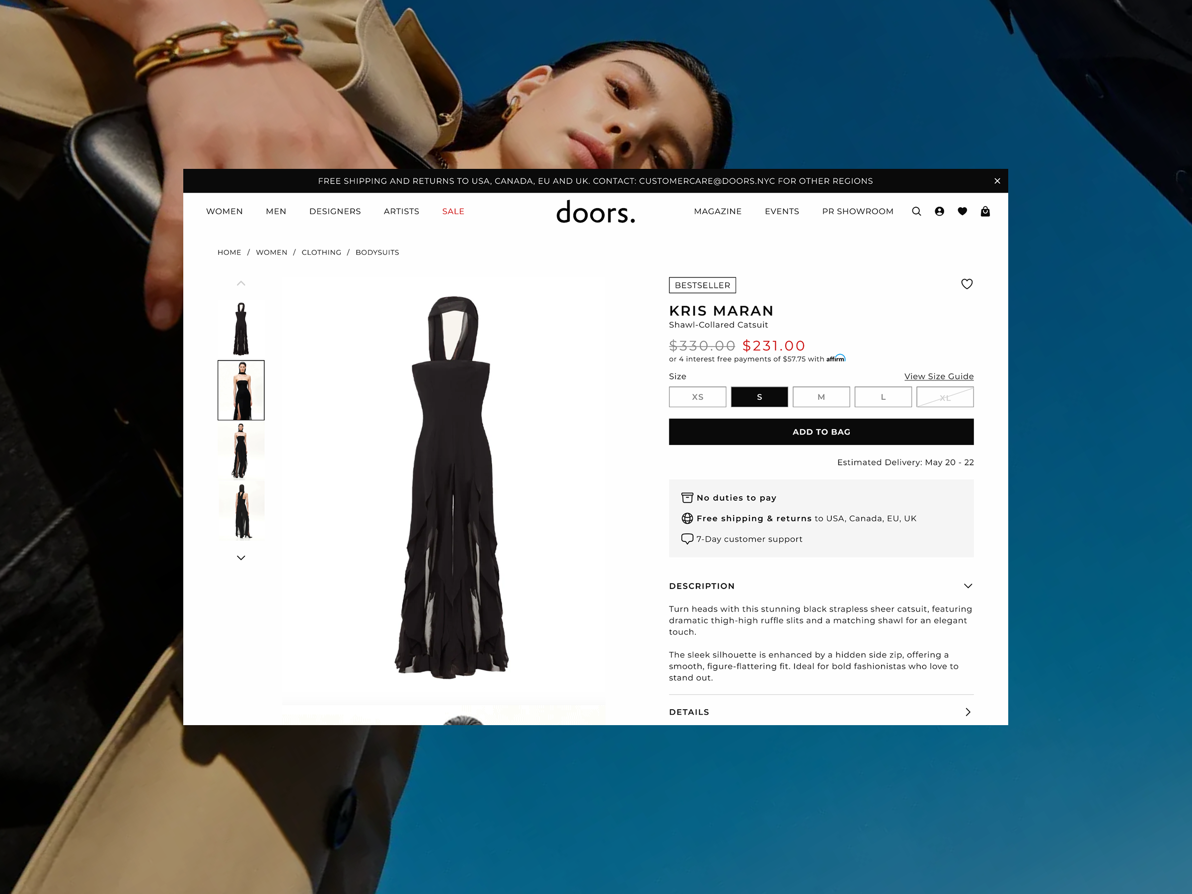 Doors NYC — Elevated E-commerce Website Experience