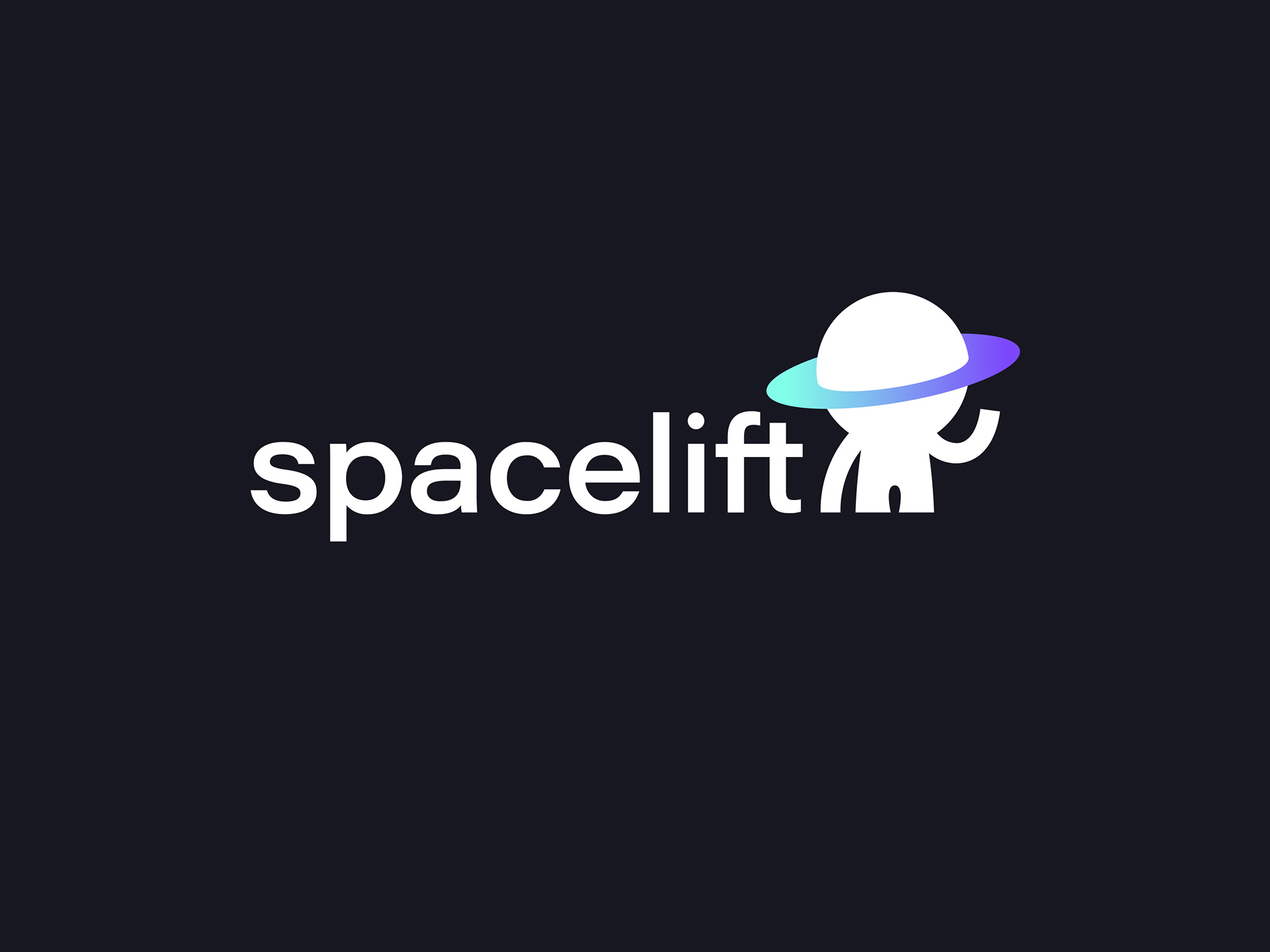 Spacelift — Logo Animation animated logo animation b2b logo design branding logo animation logo sting loop seamless animation
