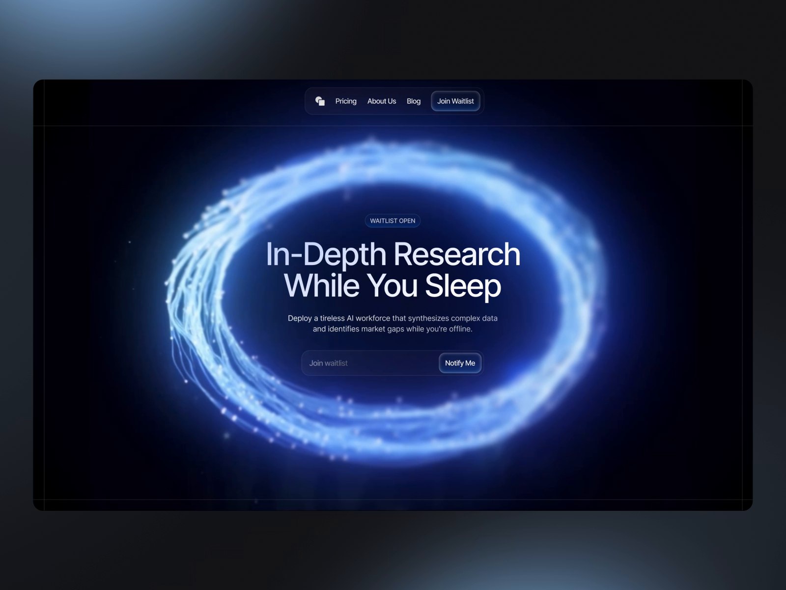 Example of High Conversion Framer Landing Page