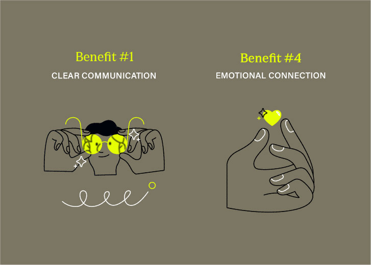 4 benefits of using illustration branding illustration character line illustration product illustration spot illustration tech illustration ui illustration