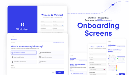 Onboarding Screens - HR Management