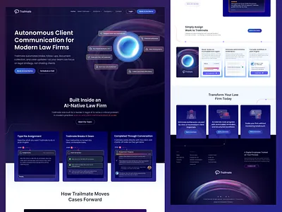 Trailmate.ai Rebranding, Branding Website and Web Development ai ai web branding custom artwork hero home page lottiefiles mobile app rebranding saas web ui ux uiux web animation web app webflow webflow design website website rebranding wordpress wordpress development