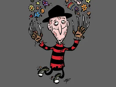 It's a Beautiful Day cartoon cartoon character character doodle illustration