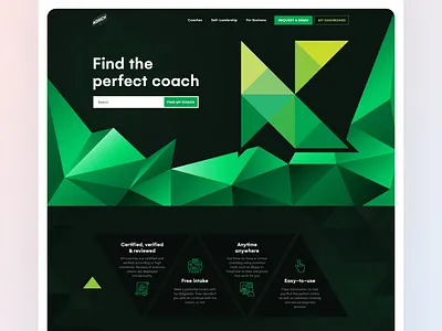 Koaich IGM: Landing Page / Home Page UI apps arnoxweb coachingdesign coachingwebsite coachwebsite company corporate creative design designinspiration interface landingpage lifecoachwebsite uidesign uiux uiuxdesign uxdesigner webapp website webui