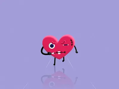 Love-less aftereffects animation arrows characteranimation cycle heart loop love motiongraphics running