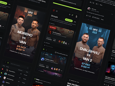 Mma App Layout Examples Marketing Design designs, themes, templates and downloadable graphic ...