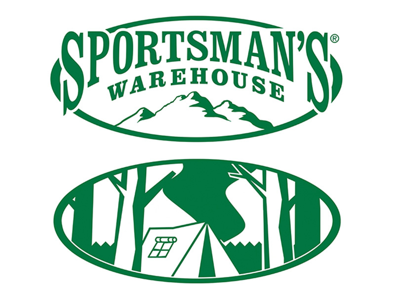 Animated Sportsman's Warehouse Logos after effects animation branding campfire camping design fishing forest hunting illustration lake logo mountain simple sports tent ui vector water