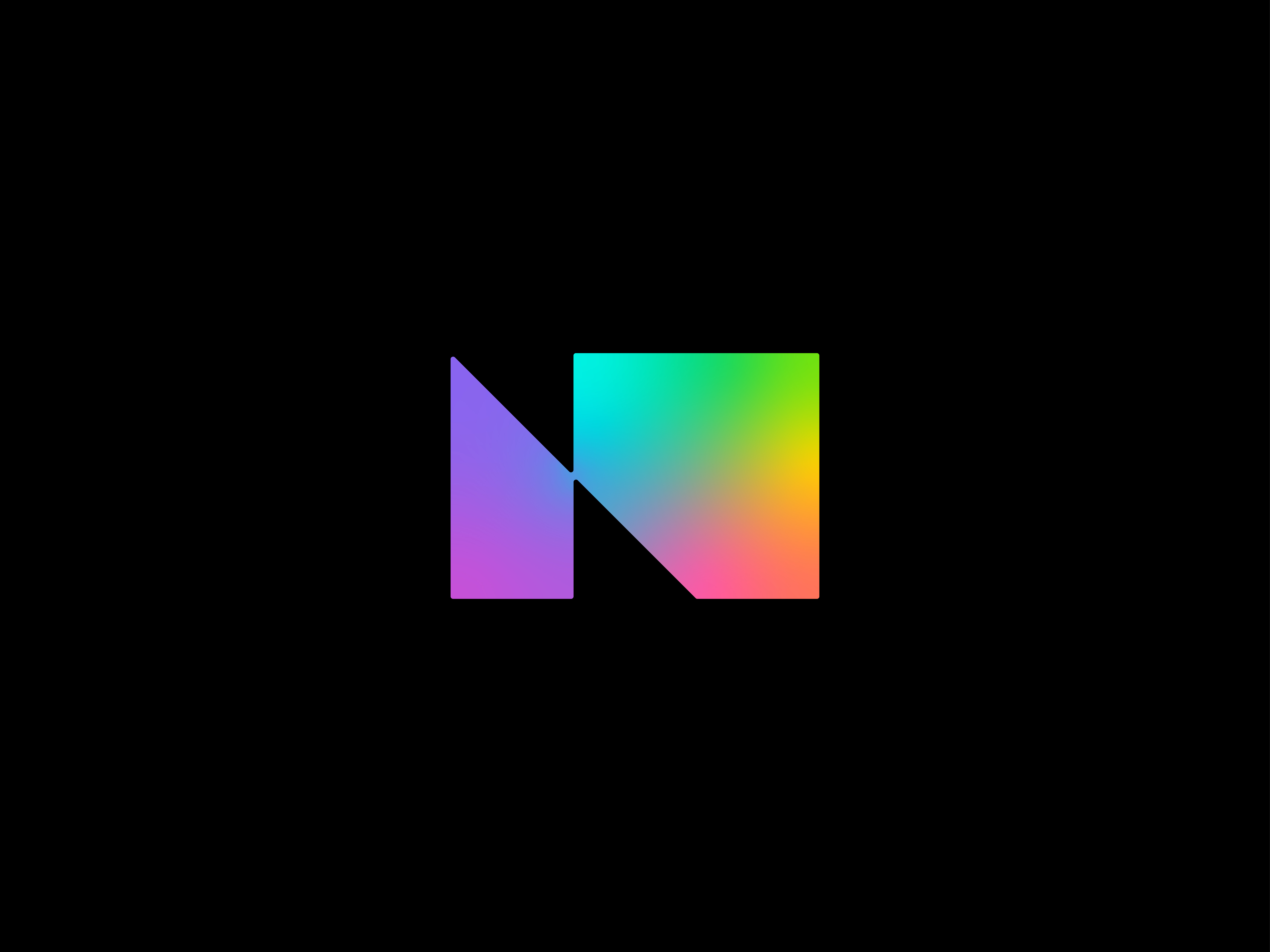 Example of Unused , N , N logo, N letter logo, letter N logo dribbble