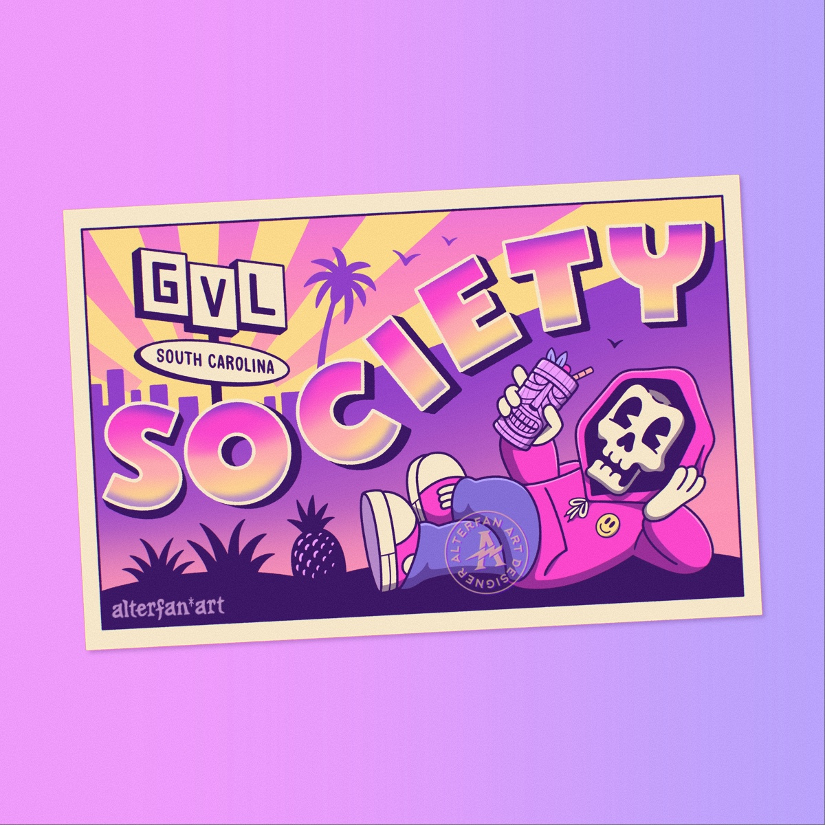 GREETINGS FROM GREENVILLE SC