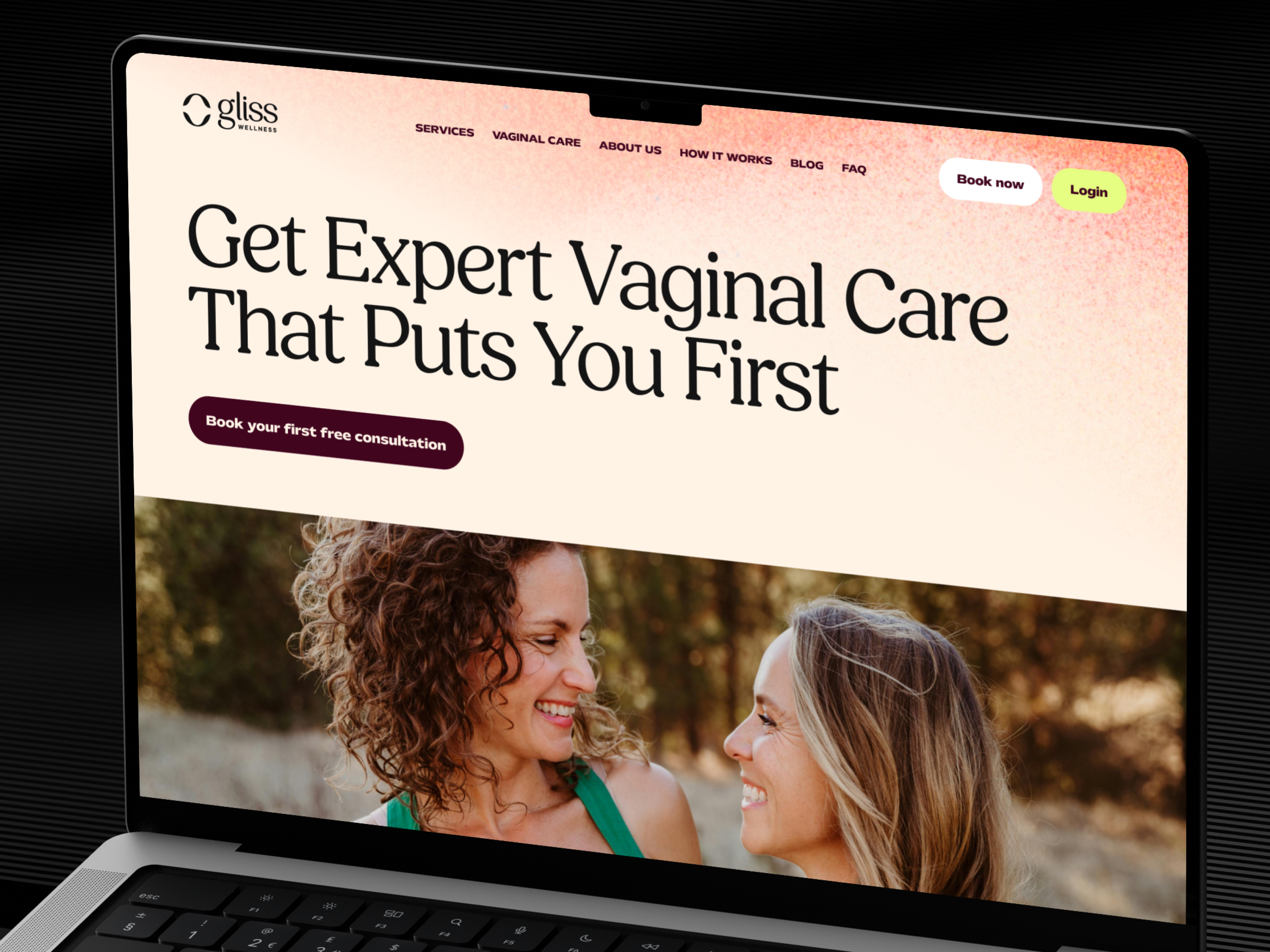 Example of Landing Page Design 