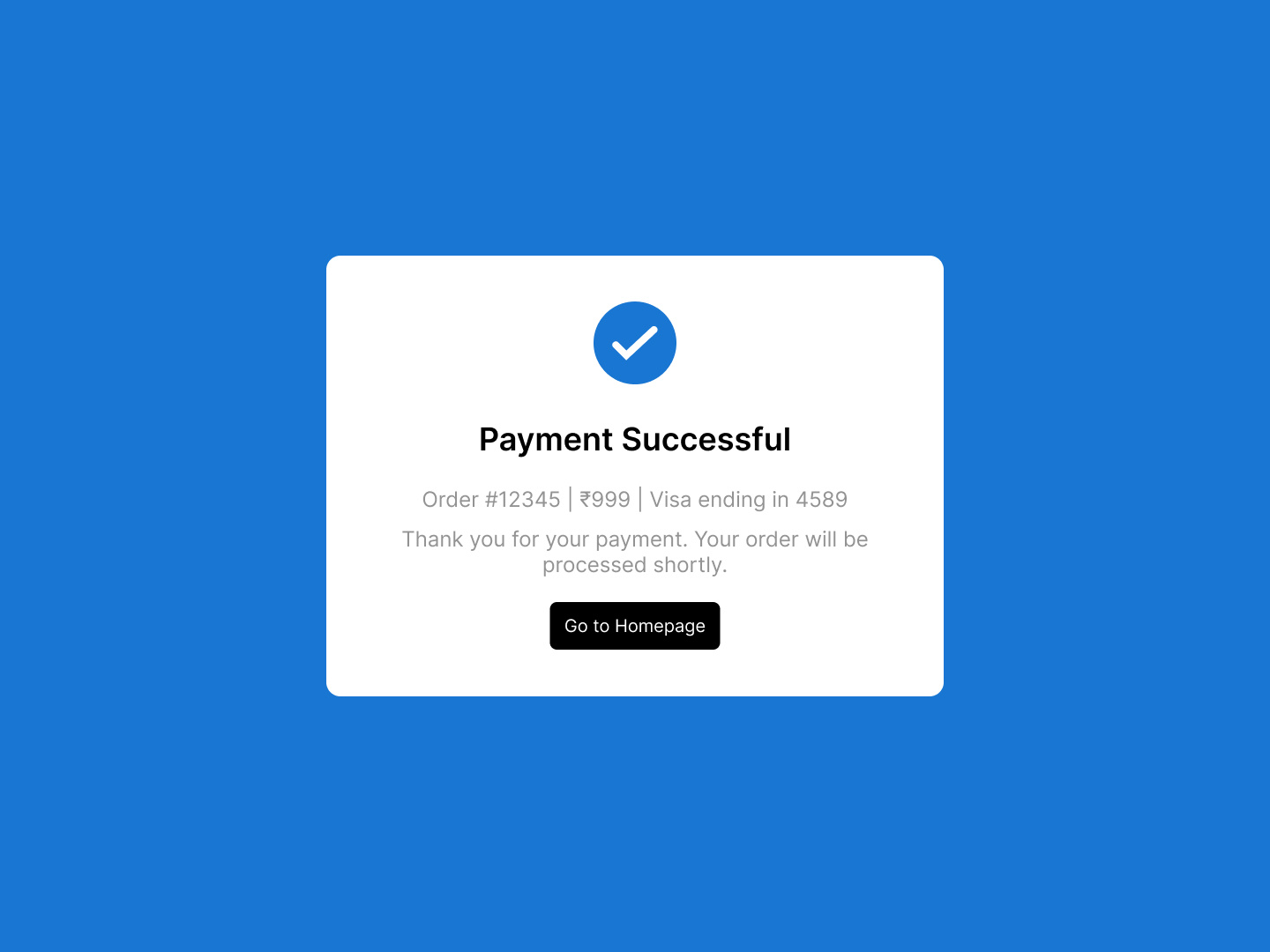 Payment Success Micro animation after effects checkmark e commerce figma fintech microanimation microinteraction mobileapp motiondesign payment success success animation uianimation