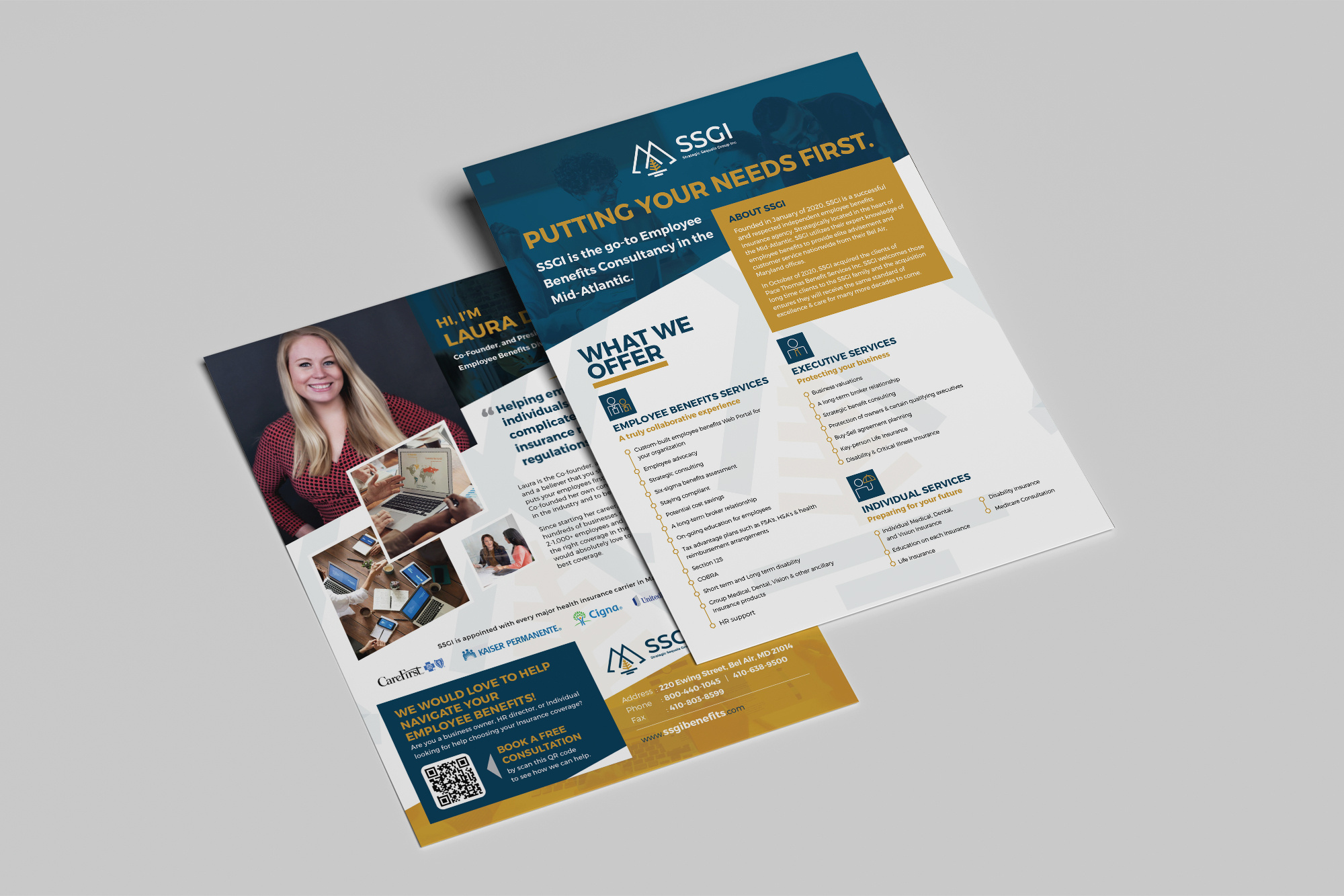 Consultant Firm Promotional Leaflet — Marketing & Flyer Design