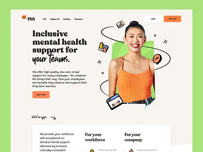 Mental Health Support Website counseling services counseling website emotional health mental health app mental health information mental health resources mental health support mental health ui mental health ux mental health website mental website mental wellness mindfulness website online counseling online therapy psychology website therapy platform therapy website wellness platform wellness web design