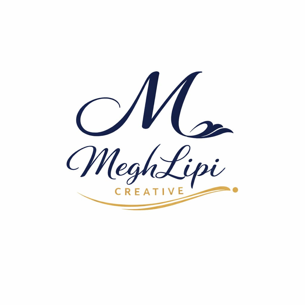 MeghLipi Creative – Elegant Script Brand Identity Design 3d branding branding identity calligraphy logo design creative logo bd creative logo concept elegant branding elegant business logo gold accent logo logo logo design bangladesh luxury logo design mfdesignzone modern calligraphy logo personal brand logo premium logo service professional branding service script logo designer script monogram typography logo
