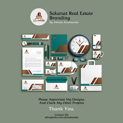 Sakanat Real Estate Branding Visual Identity branding design graphic design illustration logo vector