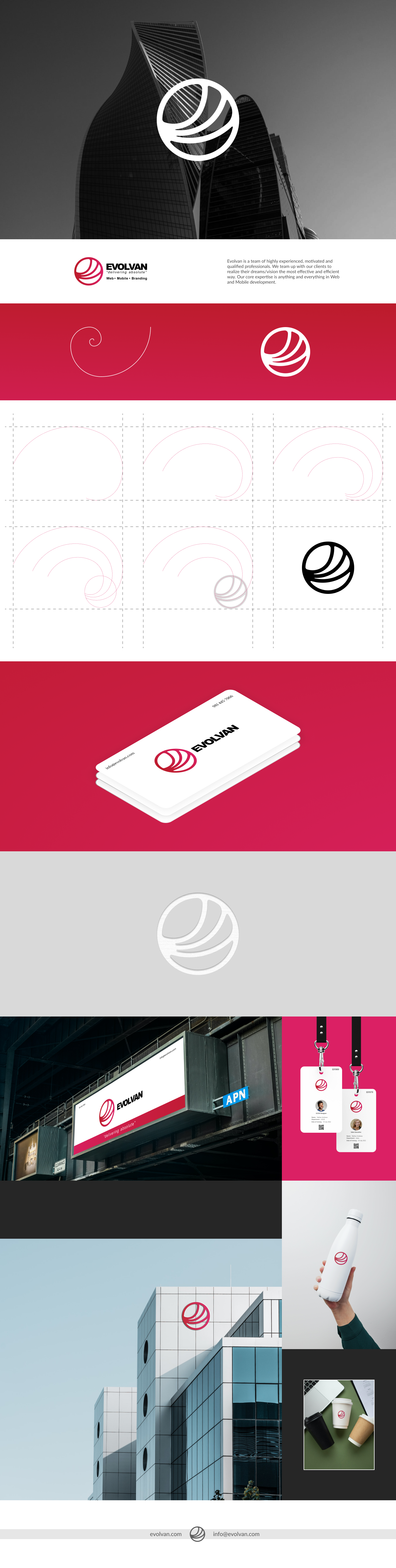 Evolvan Brand Guideline brand identity branding edit evolvan graphic design illustration layout design photoshop visual design