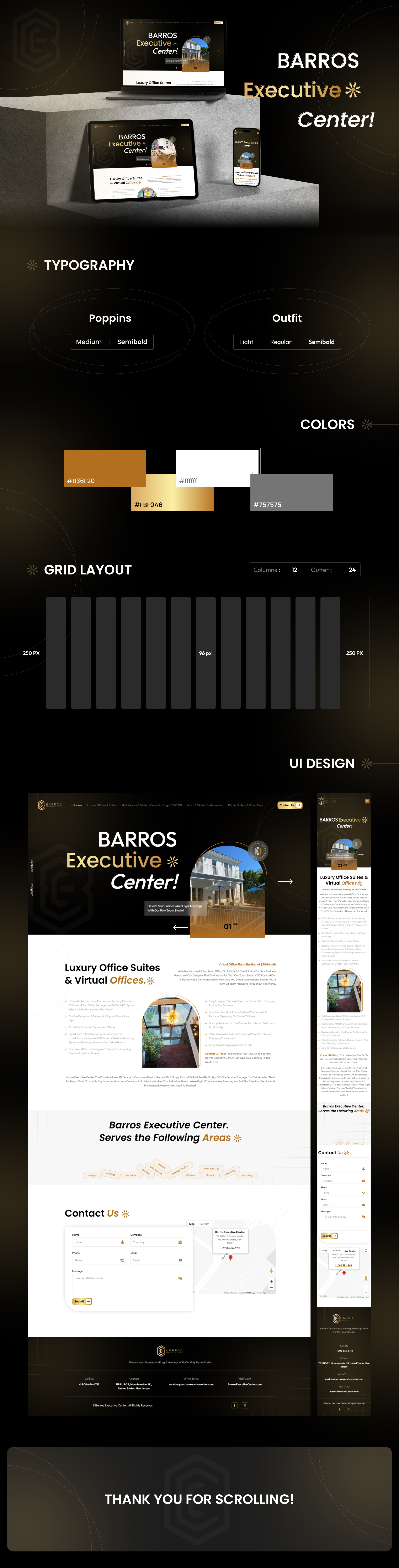 Barros Executive Center - Website Design agency website business website corporate website framer landing page modern website responsive design startup website ui design ux design web design webflow website design wordpress