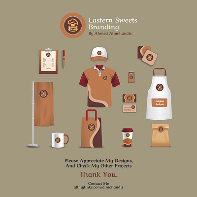 Eastern Sweets Branding Visual Identity branding design graphic design illustration logo vector