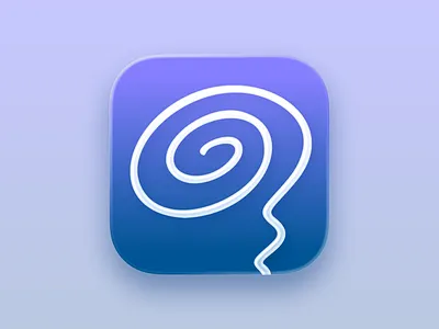 Signer App Icon app store feeling health icon ios journal mental mind mood tracker