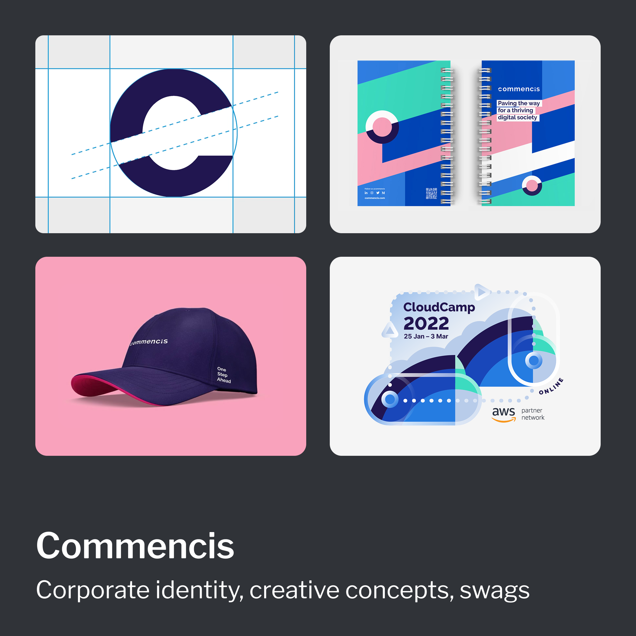 Corporate identity, creative concepts, swags branding corporate identity logo swag
