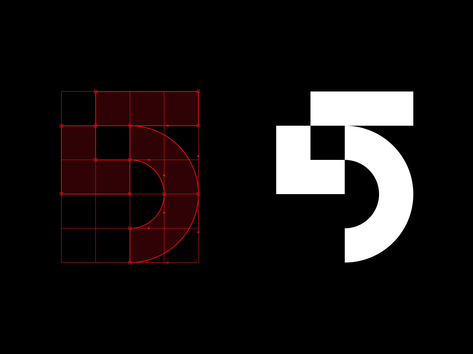 Example of 5 Symbol Mark Design