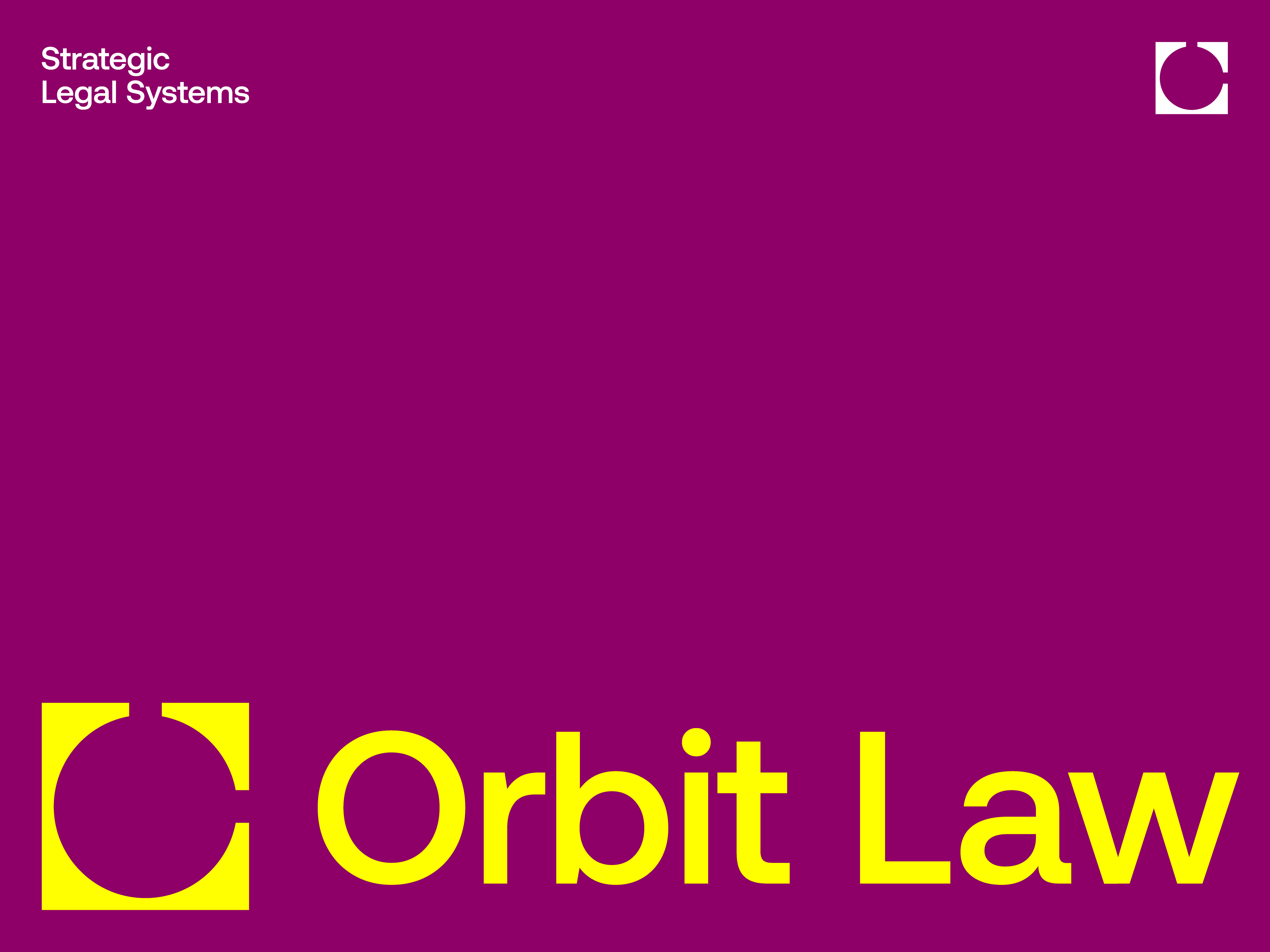 Orbit Law logo concept advocate arrow attorney branding circle growth icon law lawyers leader legal logo mark monogram negative space o o l order and law progress