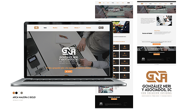GNA branding design logo webdesign