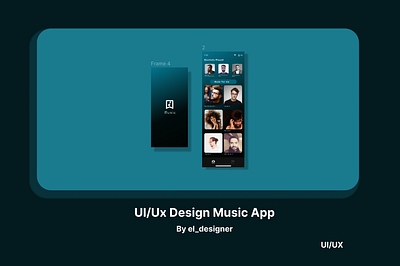 Musical app 3d animation app branding design figma graphic design illustration logo motion graphics ui ux