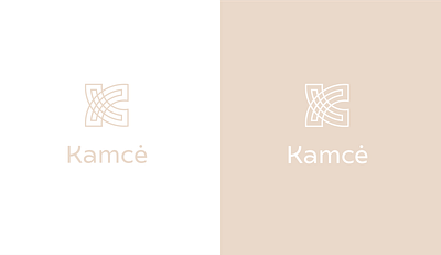 "K" Kamce branding logo
