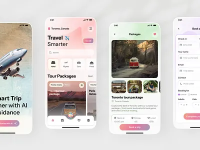 Globe AI ✦ AI-Powered Travel Planner App ai assistant creative mobile app guide page mobile app design mobile app ui mobile landing page mobile ui design mobile website road trip graphic tourism website travel agency travel dashboard travel icon travel itinerary travel landing page travel logo travel website trip planner app ui style guide website